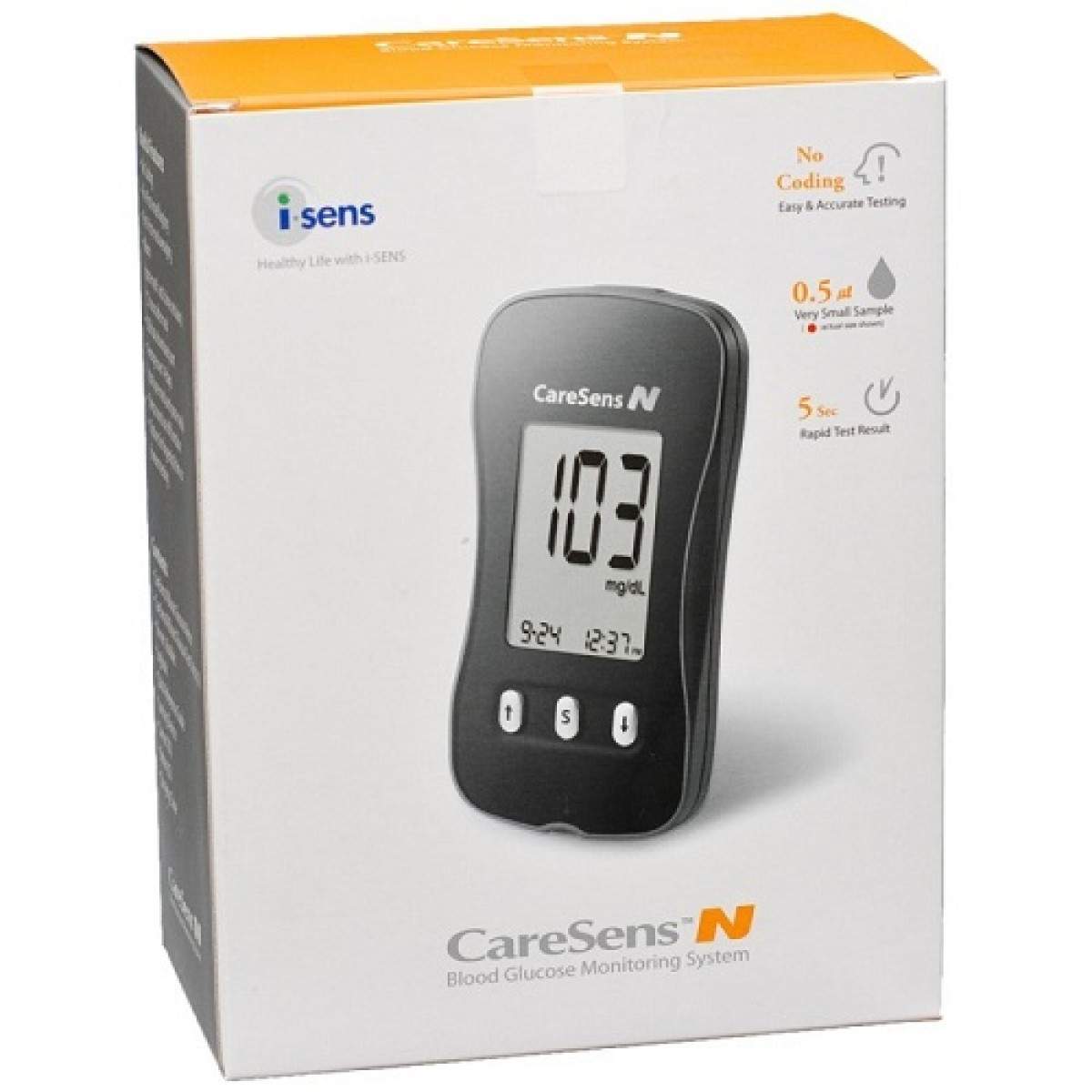 CARESENS N ECO BLOOD GLUCOSE MONITOR