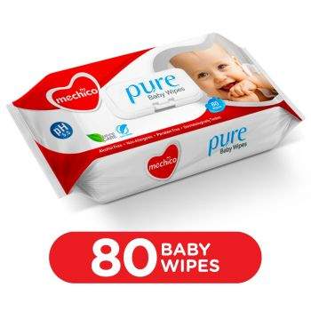 MECHICO BABY PURE WIPES 80's